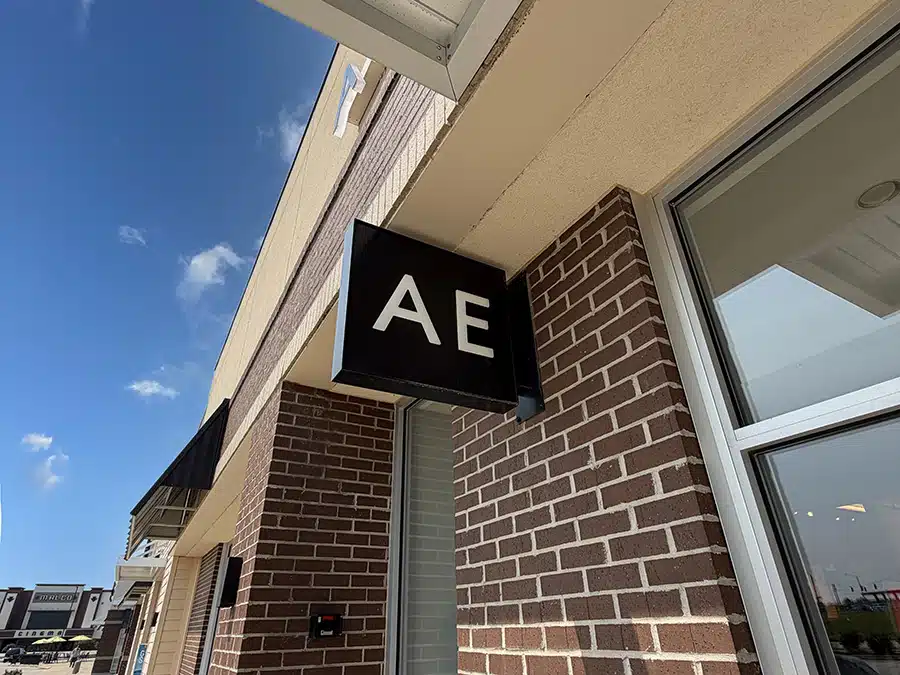 American Eagle Small Sign
