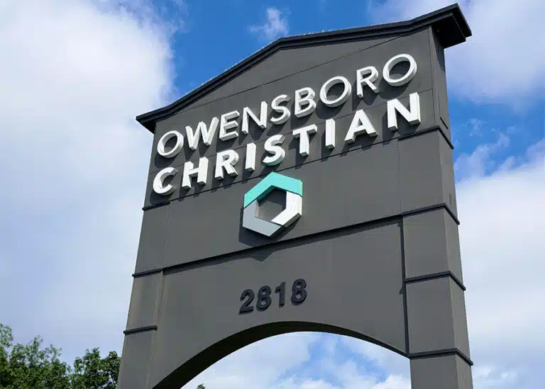 Owensboro Christian Monument Sign
