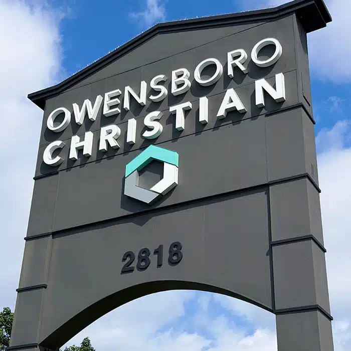 Owensboro Christian Monument Sign Cropped