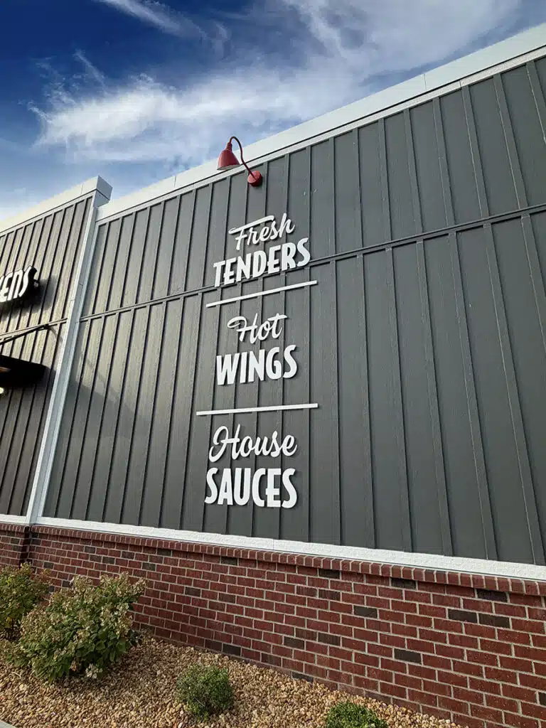 Slim Chickens Letter Signs