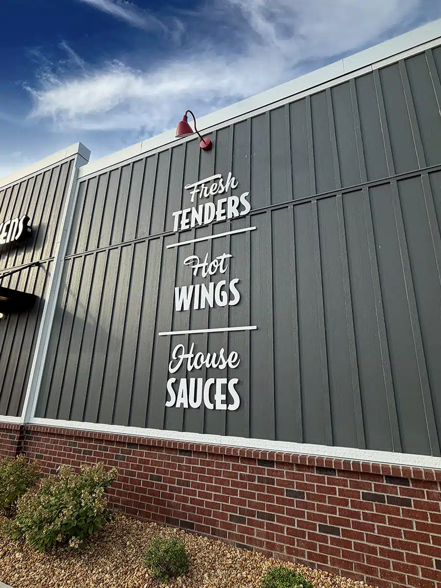 Slim Chickens Letter Signs