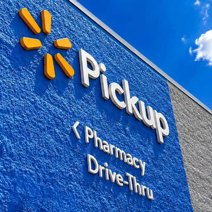 Walmart Pharmacy Pickup Plastic Letters Cropped